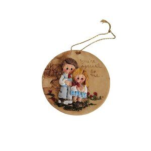 Kauffman Kollection La Berge 88 YOU'RE SPECIAL TO ME Family Kid Painted Ornament
